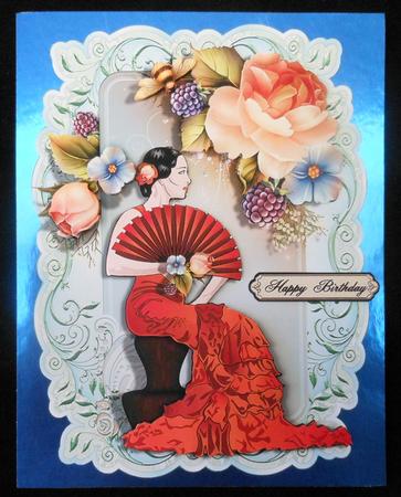 Female Birthday Card or Special Occasion by Michelle Chivers