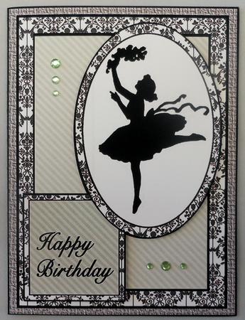 Quick Card Black and White by Michelle Chivers