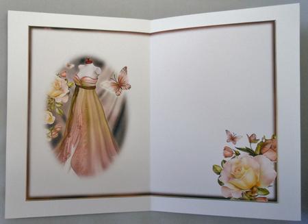 Enchanted Dress Blank Insert by Michelle Chivers