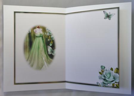 Fairytale Dress Blank Insert by Michelle Chivers