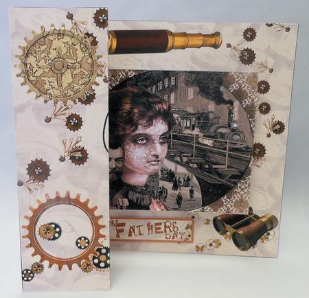 Pop Out Steampunk Card by Michelle Chivers
