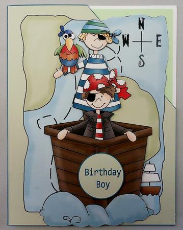 Pirates Treasure Over the Corner by Michelle Chivers
