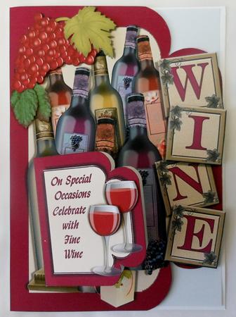 The Old Vineyard - Card on a Card by Michelle Chivers