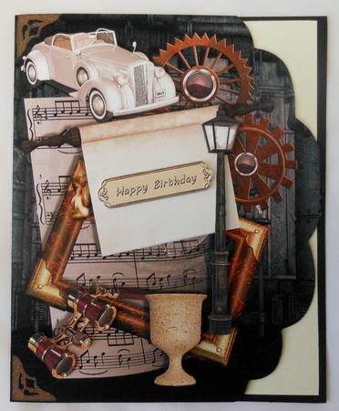 Male Birthday Card or Other Occasion by Michelle Chivers