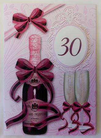 Pink Champagne - Adult Ages, 18, 21, 25, 30, 21 Again! by Michelle Chivers