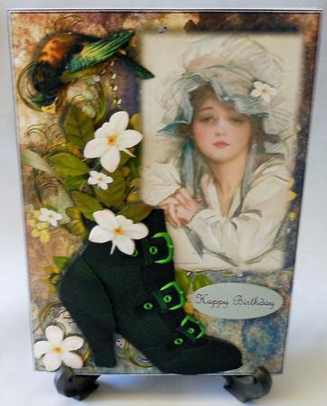 Female Birthday Card or Special Occasion by Michelle Chivers