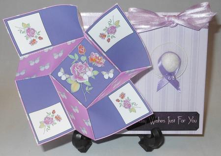 Twist Turn Topper - Butterflies on Roses by Michelle Chivers