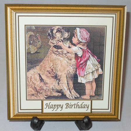 You Are So Cute Pyramid 6 x 6ins Card Front by Michelle Chivers