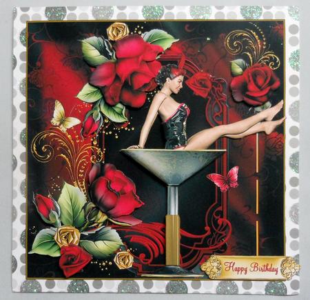 50's Style Cocktail Time Mini Kit by Michelle Chivers