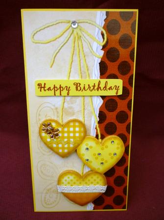 Three Hanging Hearts by Michelle Chivers