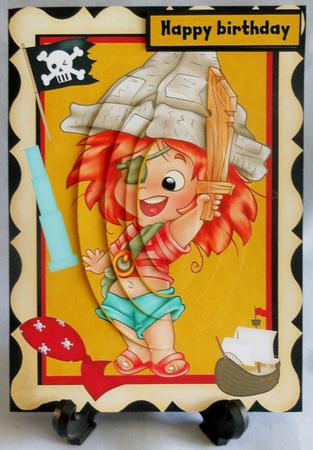 Ahoy Me Hearties I'm the Pirate by Michelle Chivers