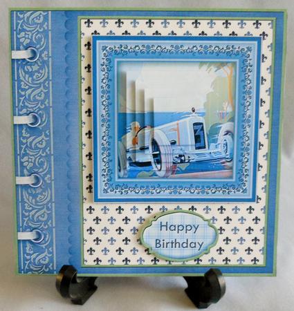 Vintage Grand Prix Racing Topper & Pyramage by Michelle Chivers