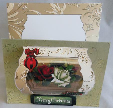 Roses for December Bow Window Card Kit by Michelle Chivers