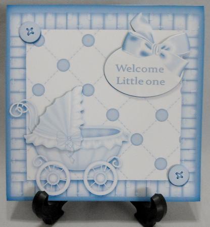 Welcome Little One Boy by Michelle Chivers