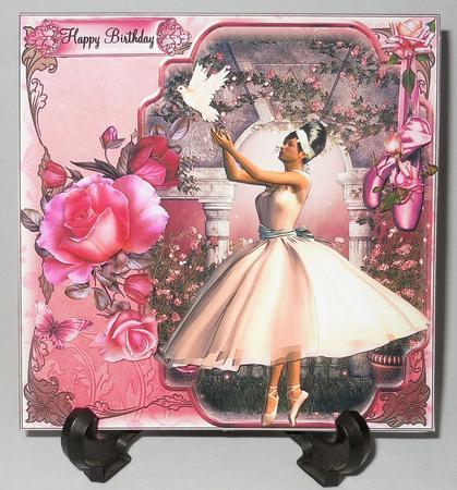 Vintage Style Ballet in Pink Tones Mini Kit by Michelle Chivers