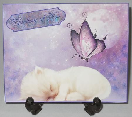 'keeping a Silent Watch' Card Topper by Michelle Chivers