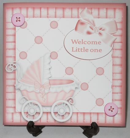 Welcome Little One Girl by Michelle Chivers