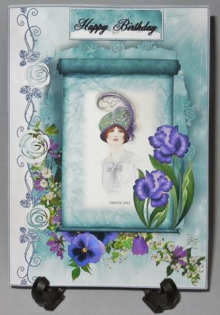 Female Birthday Card or Special Occasion by Michelle Chivers