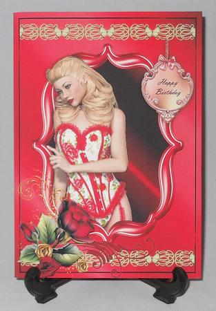 Vintage Pinup and Red Roses Mini Kit by Michelle Chivers