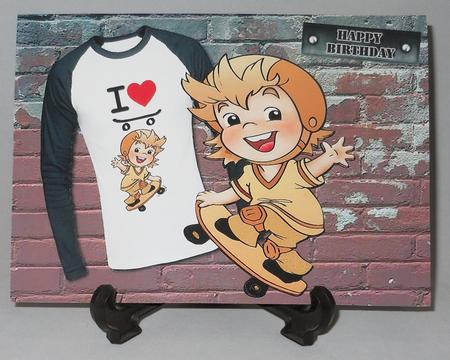 Just Love to Chill Out with My Skateboard by Michelle Chivers