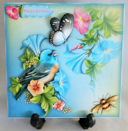 The Magic Garden 8" Square Card Mini-kit by Michelle Chivers