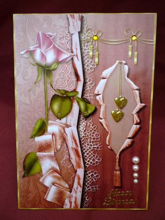Tattered Romance Card Toppers by Michelle Chivers