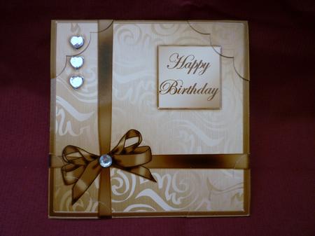 8 x 8 Elegant Flourish Scalloped Corner Topper by Michelle Chivers