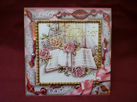 Songbook Beaded 8inch Picture Sheet by Michelle Chivers