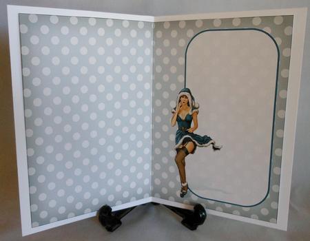 1950's Eva Grace Winter Wonderland (blue) Insert by Michelle Chivers
