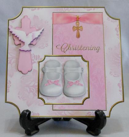 Christening Baby Girl by Michelle Chivers