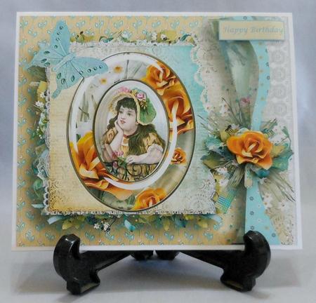 Victorian Day Dreaming Topper & Decoupage & Pyramid by Michelle Chivers