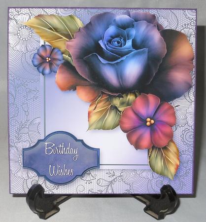 November Nyx Roses Lacey Square by Michelle Chivers