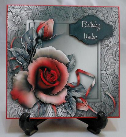 Romantika Gothika Lacey Square by Michelle Chivers