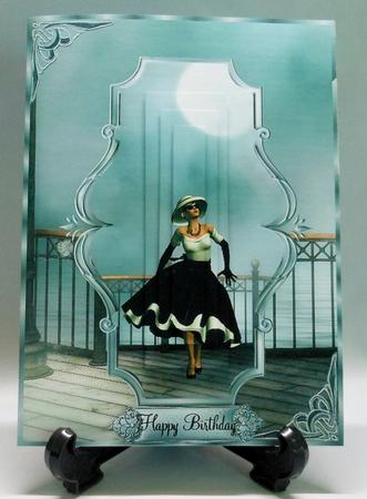 1950's Style Grace on the Boardwalk Pyramid Layers by Michelle Chivers