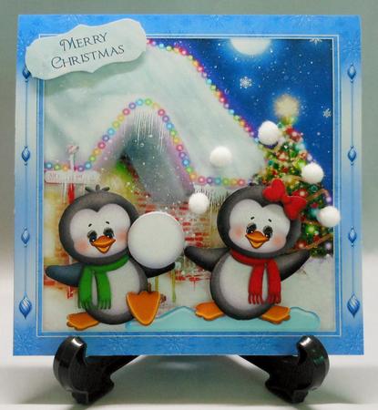 Penguins Snowball Fun Mini Kit by Michelle Chivers