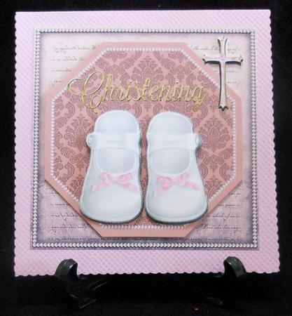 Christening Girl Octagon by Michelle Chivers