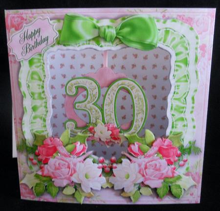 Open Box 3D Card Kit - Pretty at 30 by Michelle Chivers