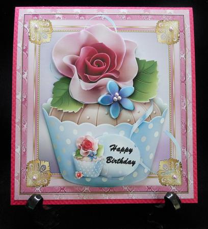 Birthday Cupcake by Michelle Chivers