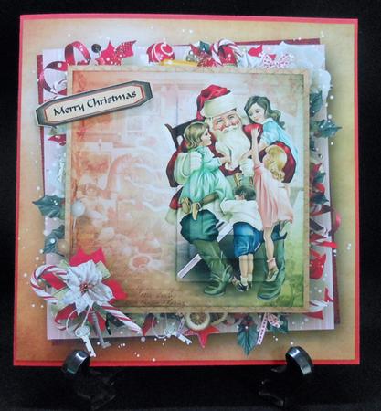 Children with Santa by Michelle Chivers