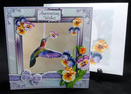 Open Box 3D Card Kit - Thoughts of Spring by Michelle Chivers