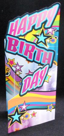 Happy Birthday Stars Cascade by Michelle Chivers