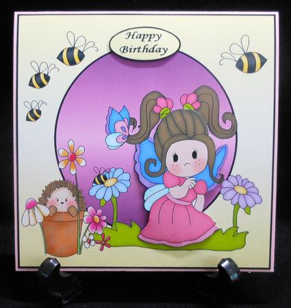 Busy in the Garden by Michelle Chivers