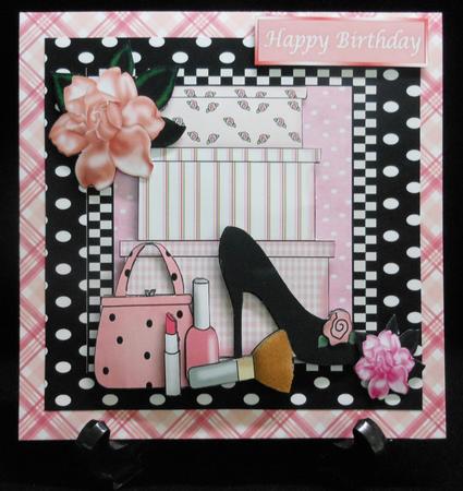 Lovely Ladies Shoe and Handbag 8x8 Mini Kit by Michelle Chivers