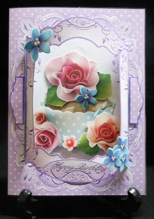 Mini 3D Beau Window - Yummy Birthday by Michelle Chivers