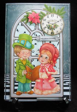 Window Christmas Carols by Michelle Chivers