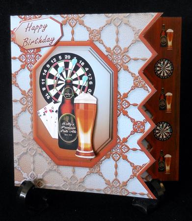 Boys Night Zig Zag Border Mini Kit by Michelle Chivers