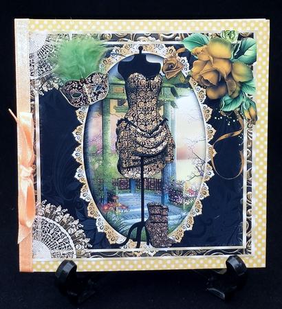 Golden Masquerade Topper by Michelle Chivers