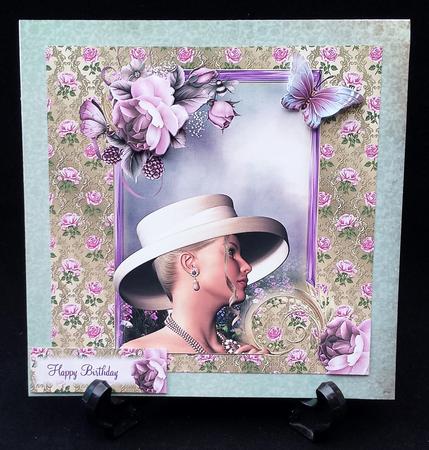 Beauty in a Rose Frame by Michelle Chivers