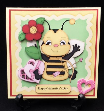 Bee My Valentine, Cute Bee Mini Kit by Michelle Chivers