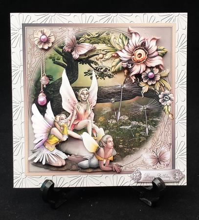 Fairy New Beginnings Card Front Kit by Michelle Chivers
